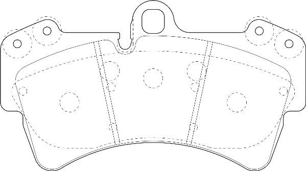 Omnicraft 2135182 - Kit de plaquettes de frein, frein à disque cwaw.fr