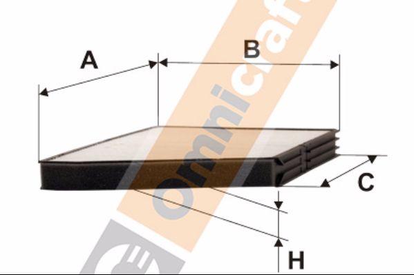 Omnicraft 2135422 - Filtre, air de l'habitacle cwaw.fr