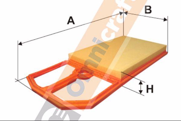 Omnicraft 2132975 - Filtre à air cwaw.fr