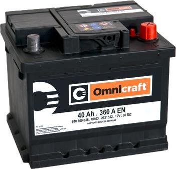 Omnicraft 2331532 - Batterie de démarrage cwaw.fr