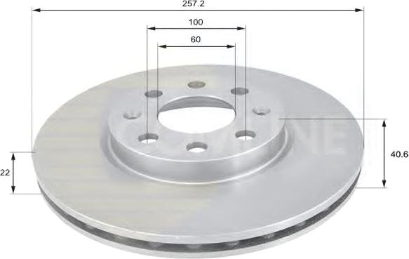 Opel 569024 - Disque de frein cwaw.fr