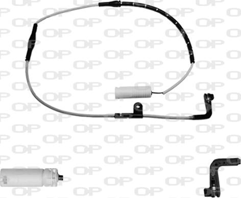 Open Parts AK3099.00 - Contact d'avertissement, usure des plaquettes de frein cwaw.fr