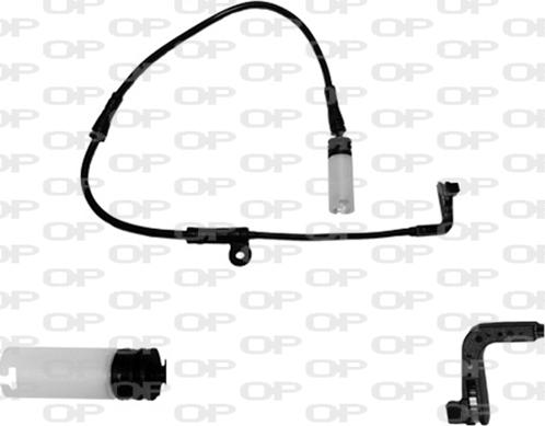 Open Parts AK3096.00 - Contact d'avertissement, usure des plaquettes de frein cwaw.fr