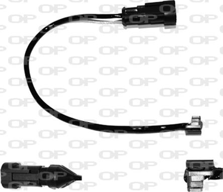 Open Parts AK3090.00 - Contact d'avertissement, usure des plaquettes de frein cwaw.fr