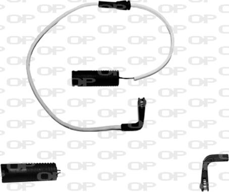 Open Parts AK3058.00 - Contact d'avertissement, usure des plaquettes de frein cwaw.fr