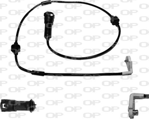 Open Parts AK3053.00 - Contact d'avertissement, usure des plaquettes de frein cwaw.fr