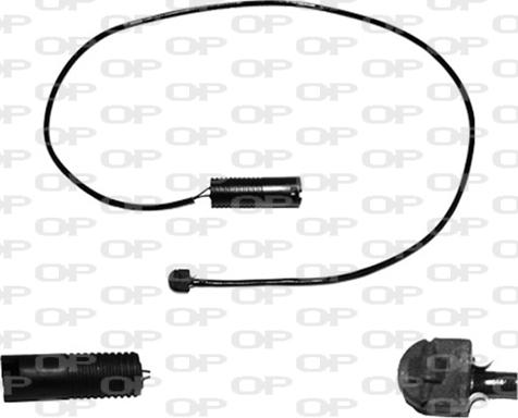 Open Parts AK3005.00 - Contact d'avertissement, usure des plaquettes de frein cwaw.fr