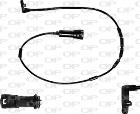 Open Parts AK3015.00 - Contact d'avertissement, usure des plaquettes de frein cwaw.fr