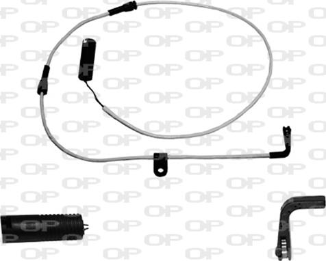 Open Parts AK3086.00 - Contact d'avertissement, usure des plaquettes de frein cwaw.fr