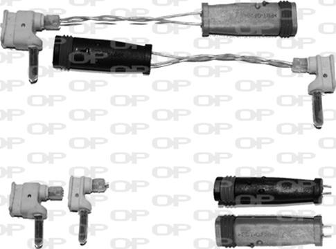 Open Parts AK3078.00 - Contact d'avertissement, usure des plaquettes de frein cwaw.fr