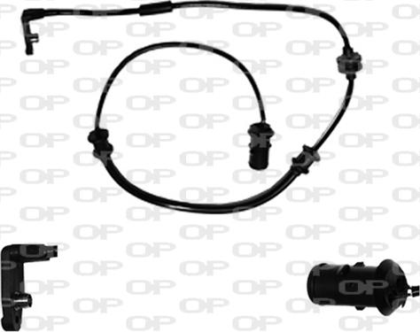 Open Parts AK3077.00 - Contact d'avertissement, usure des plaquettes de frein cwaw.fr