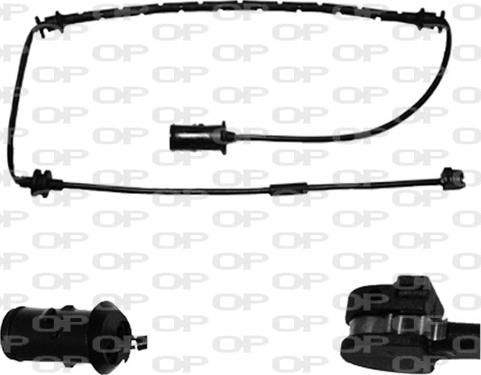 Open Parts AK3105.00 - Contact d'avertissement, usure des plaquettes de frein cwaw.fr