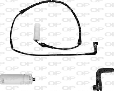 Open Parts AK3100.00 - Contact d'avertissement, usure des plaquettes de frein cwaw.fr