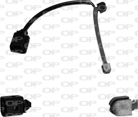 Open Parts AK3102.00 - Contact d'avertissement, usure des plaquettes de frein cwaw.fr