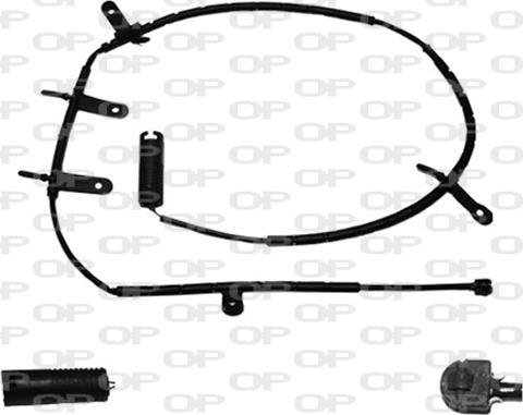 Open Parts AK3107.00 - Contact d'avertissement, usure des plaquettes de frein cwaw.fr