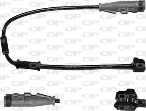 Open Parts AK3119.00 - Contact d'avertissement, usure des plaquettes de frein cwaw.fr