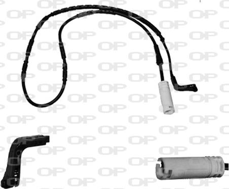 Open Parts AK3111.00 - Contact d'avertissement, usure des plaquettes de frein cwaw.fr