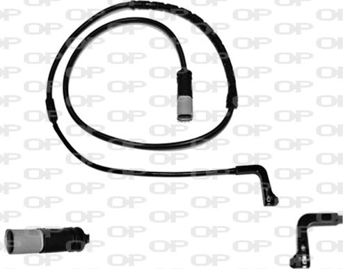 Open Parts AK3125.00 - Contact d'avertissement, usure des plaquettes de frein cwaw.fr