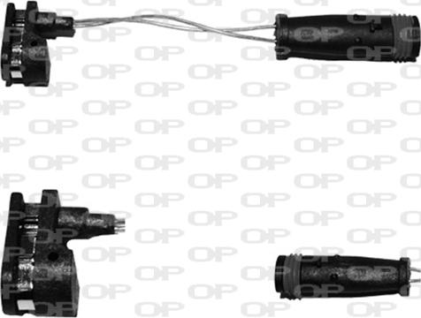 Open Parts AK3120.00 - Contact d'avertissement, usure des plaquettes de frein cwaw.fr