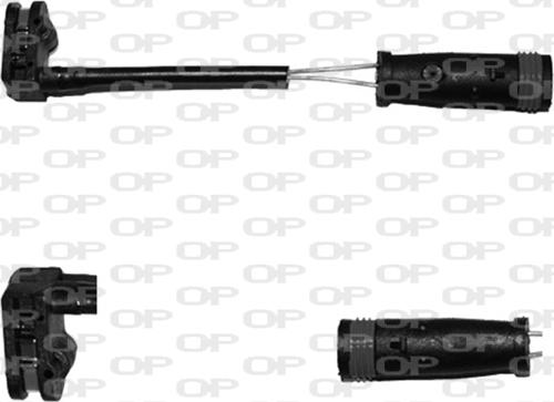 Open Parts AK3121.00 - Contact d'avertissement, usure des plaquettes de frein cwaw.fr