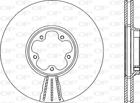 Open Parts BDA1946.20 - Disque de frein cwaw.fr