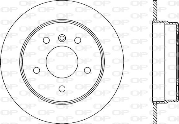 Remsa 109.0120 - Disque de frein cwaw.fr