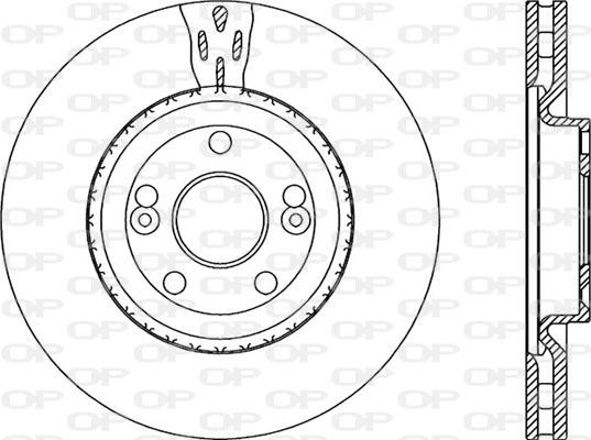 Open Parts BDA1957.20 - Disque de frein cwaw.fr