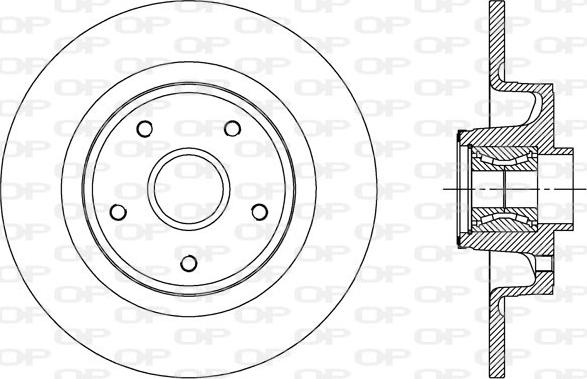 Open Parts BDA1960.30 - Disque de frein cwaw.fr