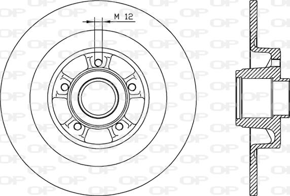 Open Parts BDA1962.10 - Disque de frein cwaw.fr