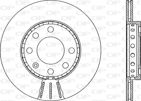 Open Parts BDA1904.20 - Disque de frein cwaw.fr