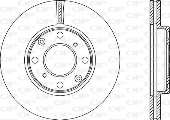 Open Parts BDA1919.20 - Disque de frein cwaw.fr