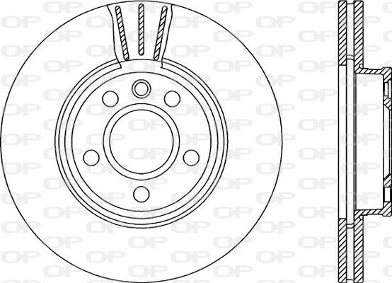 Open Parts BDA1937.20 - Disque de frein cwaw.fr