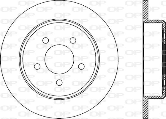 Open Parts BDA1972.10 - Disque de frein cwaw.fr