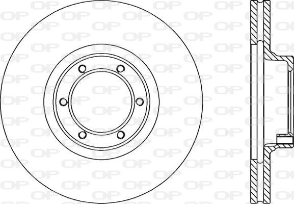 Open Parts BDA1440.20 - Disque de frein cwaw.fr