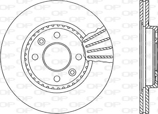 Open Parts BDA1462.20 - Disque de frein cwaw.fr