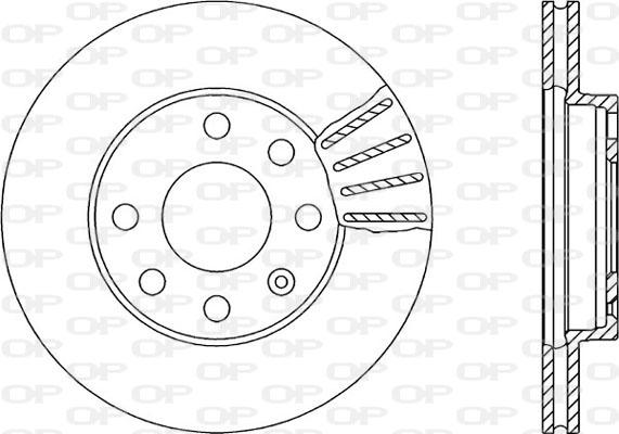 Open Parts BDA1404.20 - Disque de frein cwaw.fr