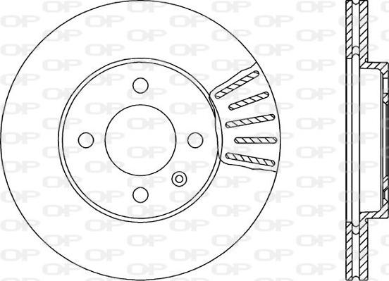 Open Parts BDA1579.20 - Disque de frein cwaw.fr