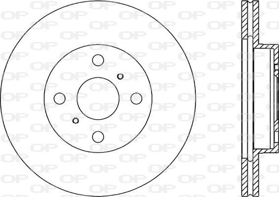 Open Parts BDA1640.20 - Disque de frein cwaw.fr