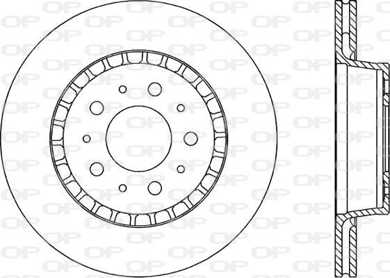 Open Parts BDA1608.20 - Disque de frein cwaw.fr