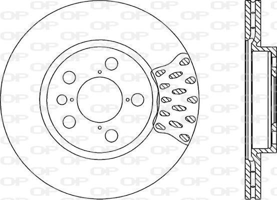 Open Parts BDA1674.20 - Disque de frein cwaw.fr