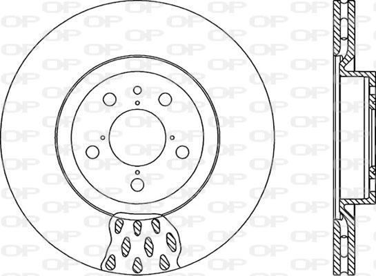 Open Parts BDA1015.20 - Disque de frein cwaw.fr