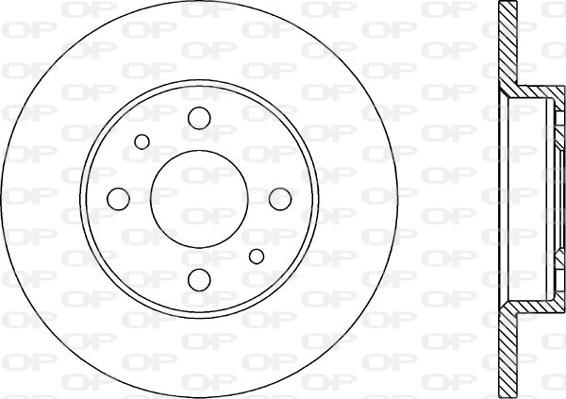 Open Parts BDA1144.10 - Disque de frein cwaw.fr