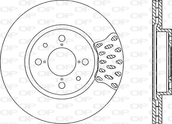 Open Parts BDA1146.20 - Disque de frein cwaw.fr