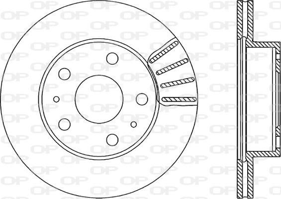 Open Parts BDA1152.20 - Disque de frein cwaw.fr