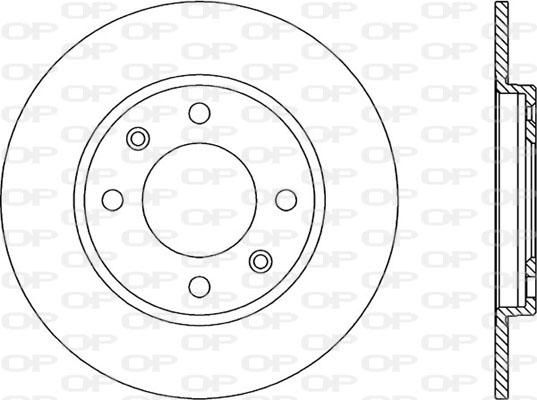 Open Parts BDA1115.10 - Disque de frein cwaw.fr