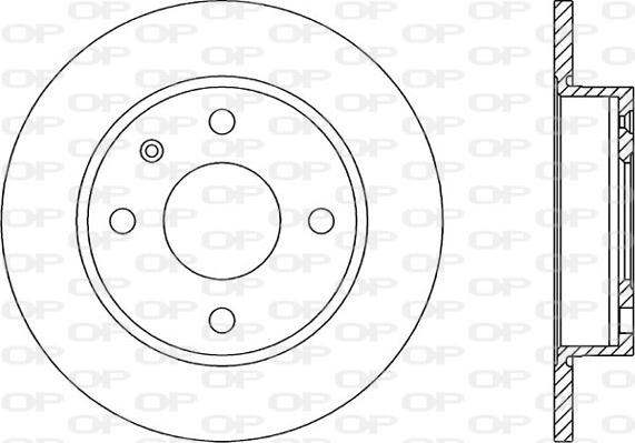 Open Parts BDA1175.10 - Disque de frein cwaw.fr