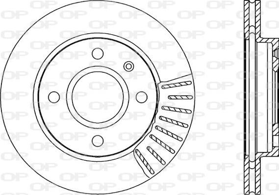 Open Parts BDA1176.20 - Disque de frein cwaw.fr