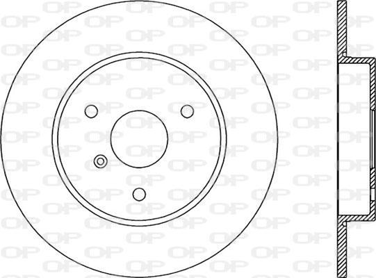 Open Parts BDA1864.10 - Disque de frein cwaw.fr