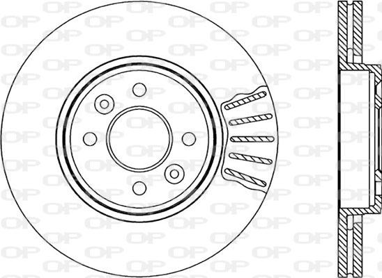 Open Parts BDA1815.20 - Disque de frein cwaw.fr