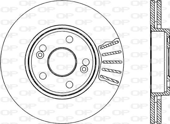 Open Parts BDR1816.20 - Disque de frein cwaw.fr